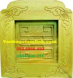 quách gỗ vàng tâm trạm rồng QR_01
