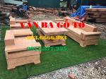 Sofa gỗ nguyên tấm - SOGD024