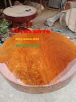 Bàn tròn gỗ_BTGD003