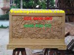 Quách gỗ vàng tâm trạm sen NỔI_ QS8
