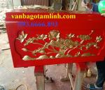 Quách gỗ vàng tâm trạm Sen_ QS10