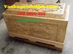 Quách gỗ vàng tâm trạm Sen_ QS15