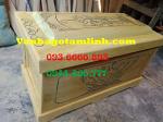 Quách gỗ vàng tâm trạm Sen_ QS12