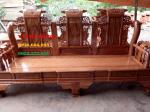 Bàn ghế gỗ Tần Thủy Hoàng tay 12 gỗ hương đá