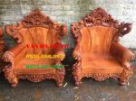 Bàn ghế gỗ Hoàng gia (Louis) 6 món
