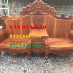 Bàn ghế gỗ Hoàng gia (Louis) 6 món