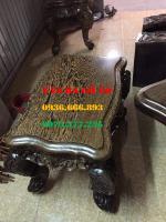 Bàn ghế gỗ Louis Hoàng Gia 6 món