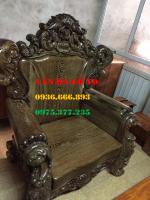 Bàn ghế gỗ Louis Hoàng Gia 6 món