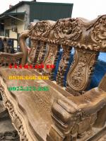 Bộ bàn ghế minh quốc Voi tay 12 mun đuôi công