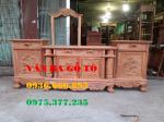 Kệ tivi _ KTV017 (gỗ hương lào)