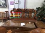 Bàn ghế gỗ| Minh đào tay 12 cm gõ đỏ