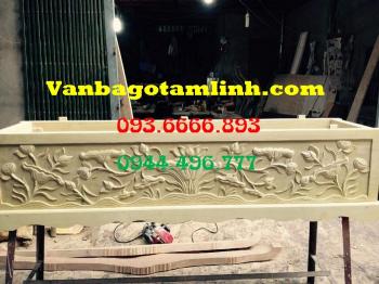 Quan tài chạm sen _  QT12