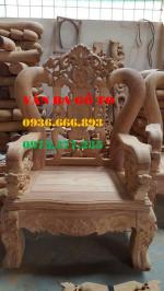 Bàn ghế gỗ| Minh louis hoa lá tây đẹp