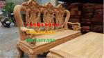 Bàn ghế gỗ| Minh louis hoa lá tây đẹp