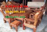 Bàn ghế gỗ| Bàn ghế minh đào gỗ hương vân cột 12 cm