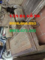 Bàn ghế gỗ| Bộ Hoàng gia gỗ mun đuôi công