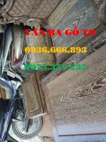 Bàn ghế gỗ| Bộ Hoàng gia gỗ mun đuôi công