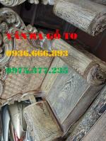 Bàn ghế gỗ| Bộ Hoàng gia gỗ mun đuôi công
