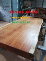 Bàn ăn|Mặt bàn ăn gỗ gõ đỏ_MBA303
