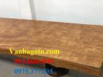 Bàn ăn|Mặt bàn gỗ gõ đỏ _MBA304