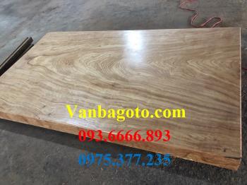 Bàn ăn|Mặt bàn ăn gỗ gõ đỏ_MBA306