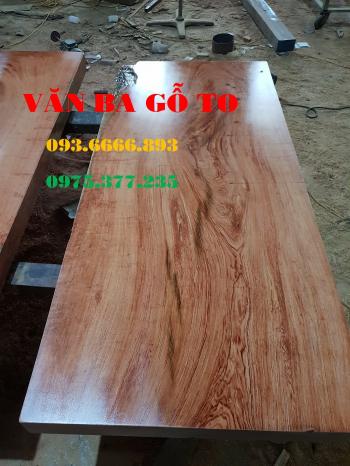 Bàn ăn|Mặt bàn ăn gỗ cẩm đá _MBA403