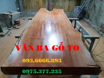 Bàn ăn|Mặt bàn gỗ cẩm đá _MBA408