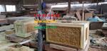 Quách gỗ vàng tâm trạm rồng sen_ Q12