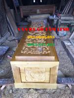 Quan tài gỗ vàng tâm tại Hà Nam
