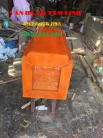 quách gỗ vàng tâm _ giá 9tr