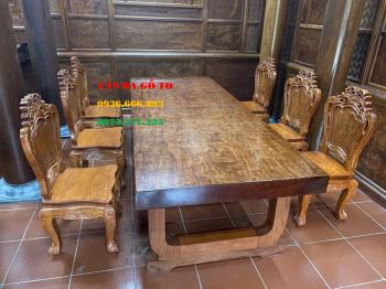 Bàn ăn gỗ tại Quảng Ninh
