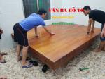 Sập ngựa gỗ lim nguyên tấm