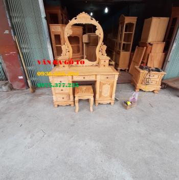 BÀN TRANG ĐIỂM GỖ