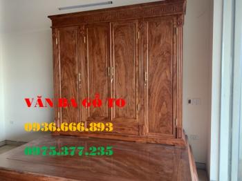 Tủ quần áo 3 buồng 4 cánh tại Sài Gòn