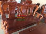 Bàn ghế gỗ - Minh Triện cột 12cm