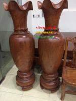 Lục bình gỗ nguyên khối - LB104