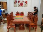 Bộ bàn ăn gỗ VIP tại Hà Nội