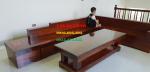 Sofa gỗ lim nguyên khối - SOGL300