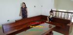 Sofa gỗ lim nguyên khối - SOGL300
