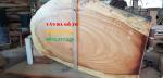 Mặt bàn gỗ gõ đỏ Pachy Vân đẹp tự nhiên