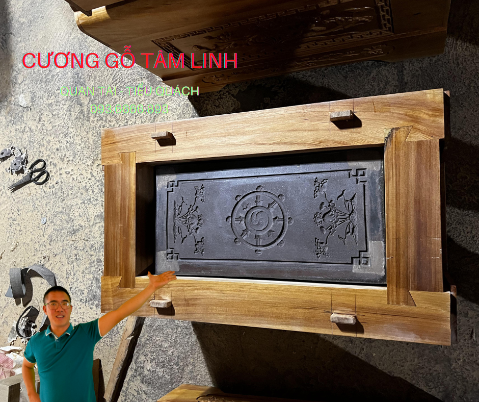 quách thiêu gỗ ngọc am