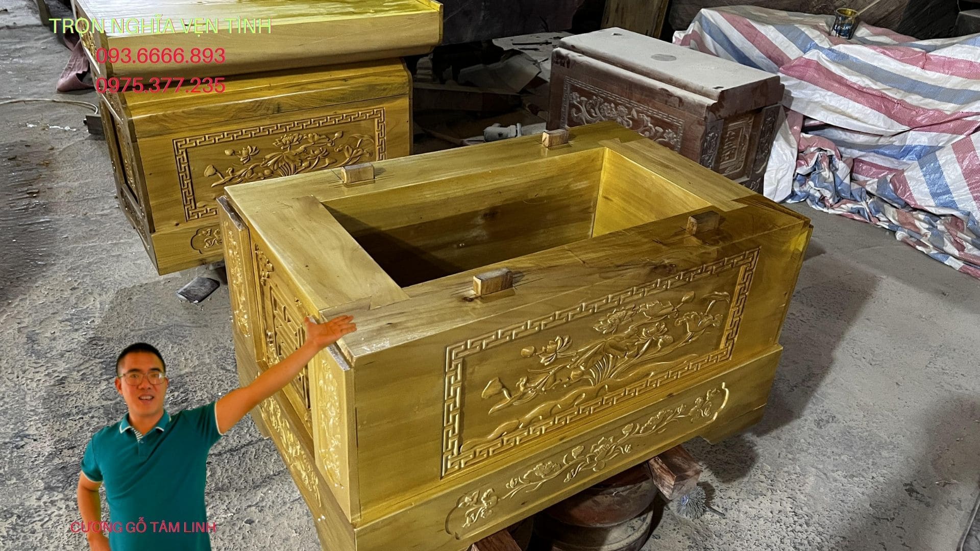 quách gỗ ngọc am