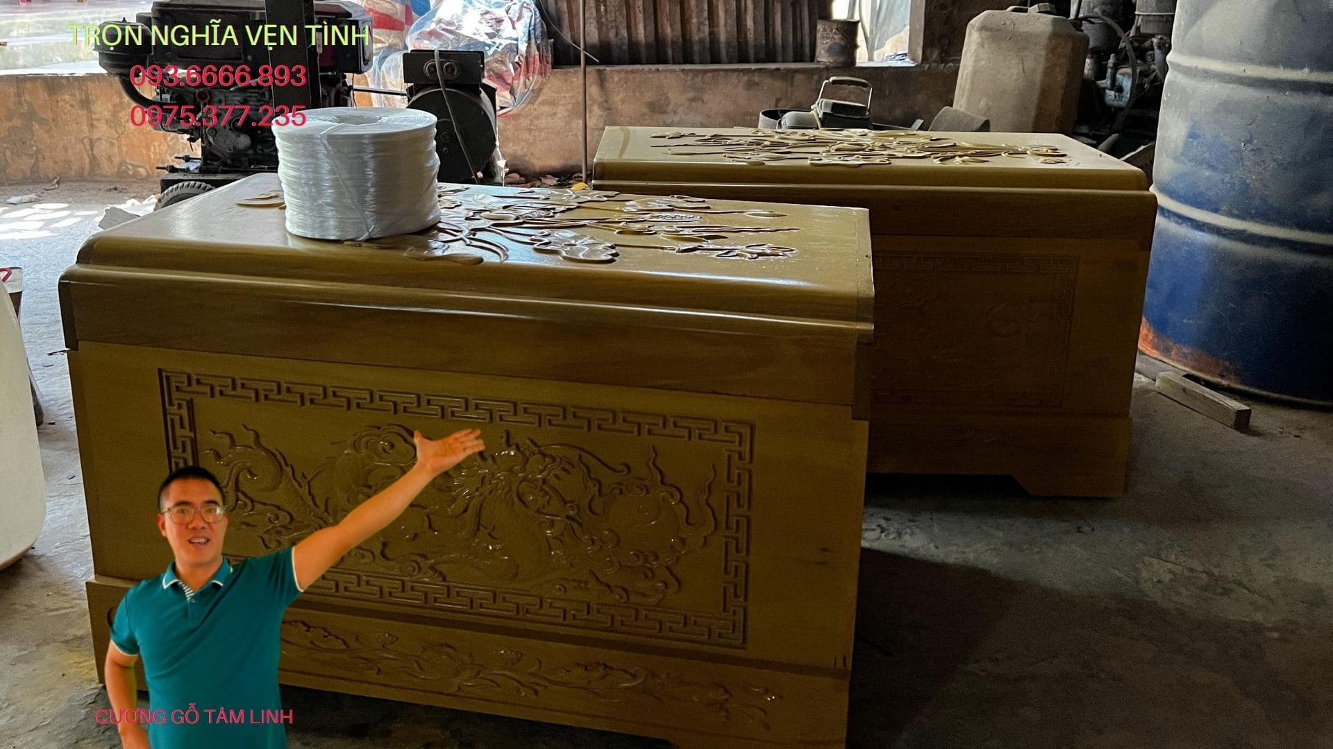 quách gỗ ngọc am