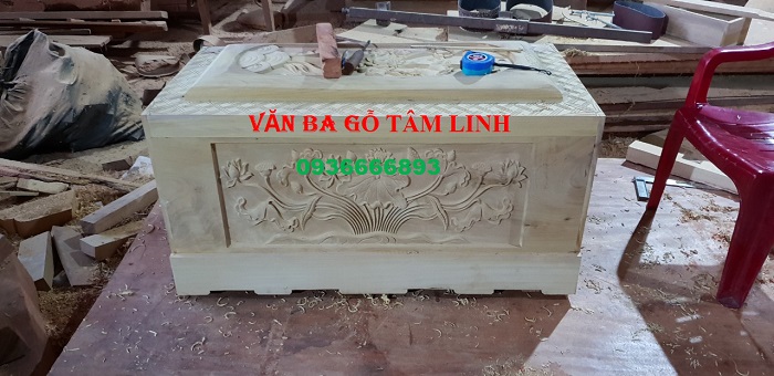 quách gỗ vàng tâm