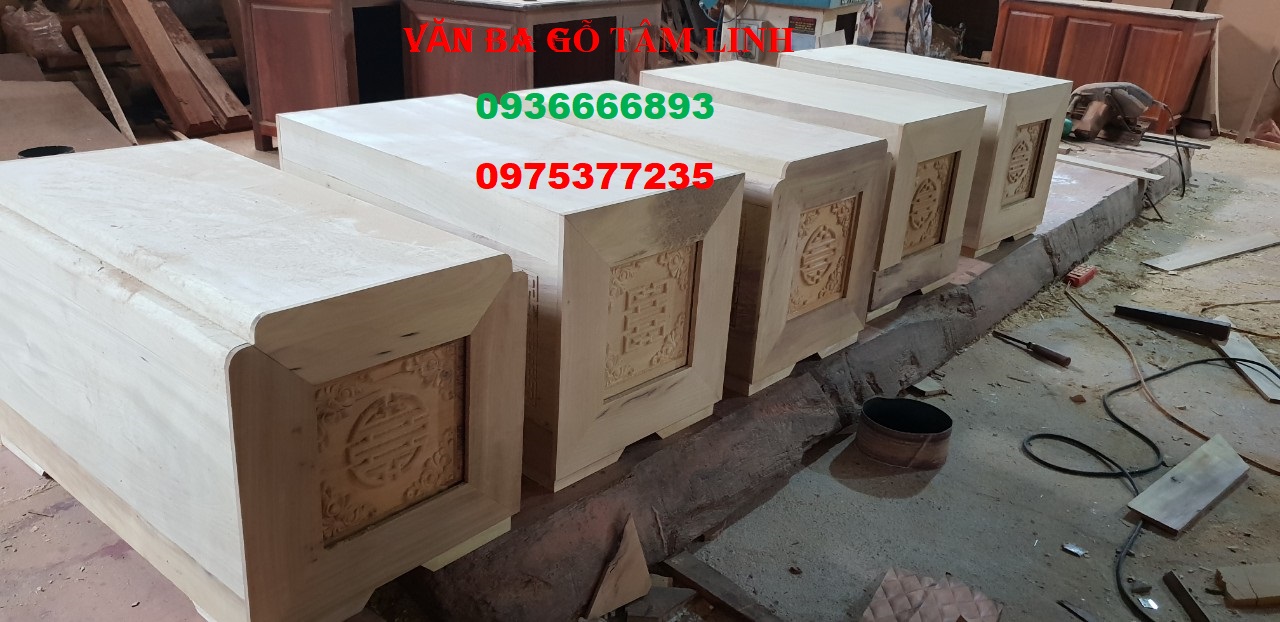 quách gỗ vàng tâm