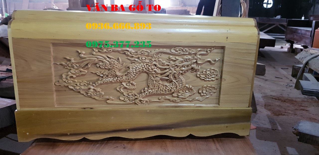 Quách gỗ vàng tâm