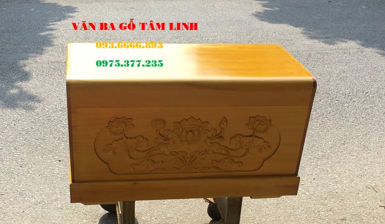tiểu quách gỗ vàng tâm