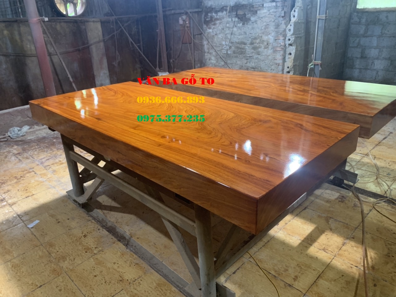 Sập gỗ hương đá 
