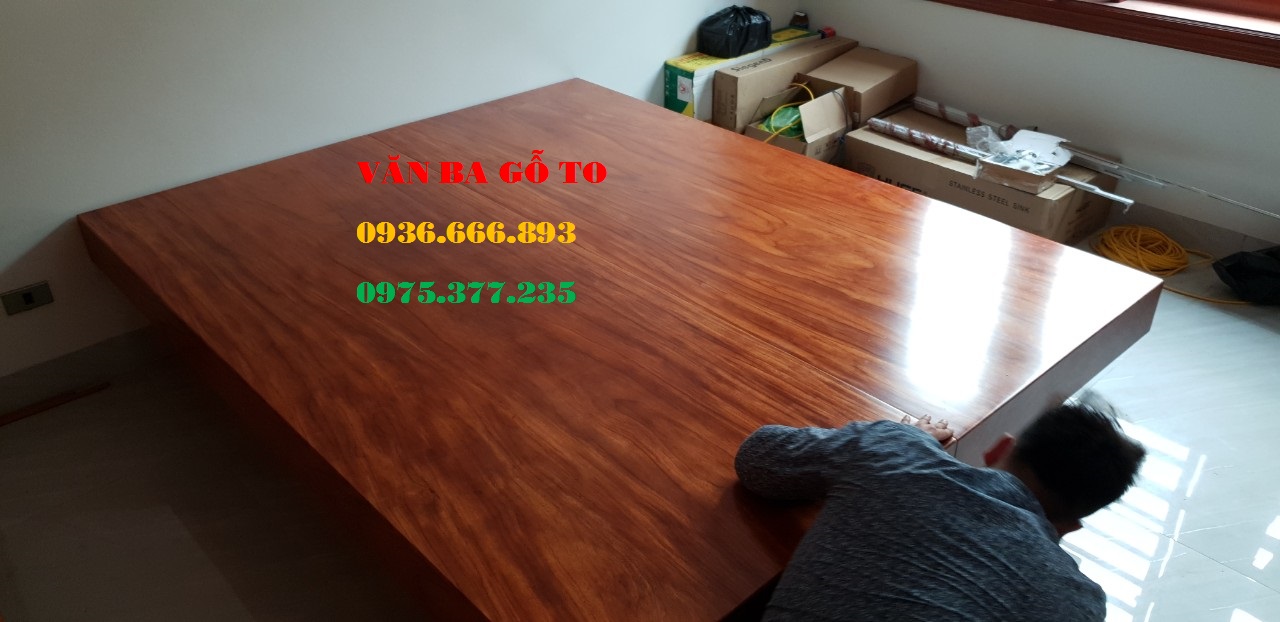 Phản gỗ tự nhiên nguyên khối tại Quảng Ninh