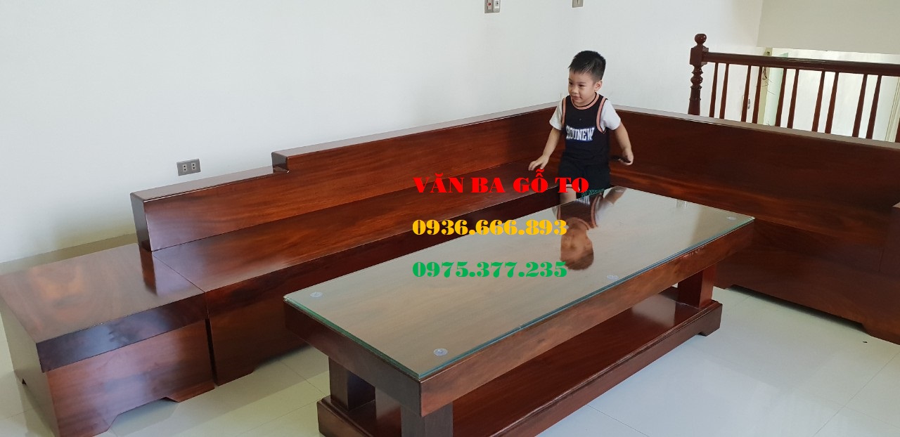 Sofa gỗ lim